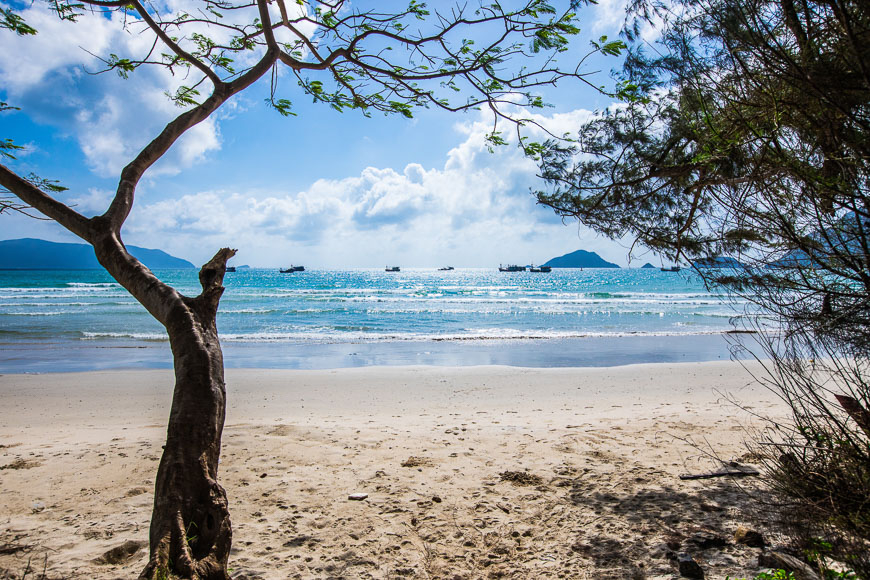 Escapadas a la playa en las islas Con Dao