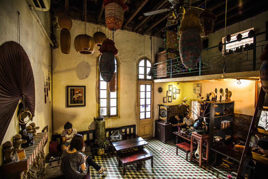 cafés cachés à hanoi