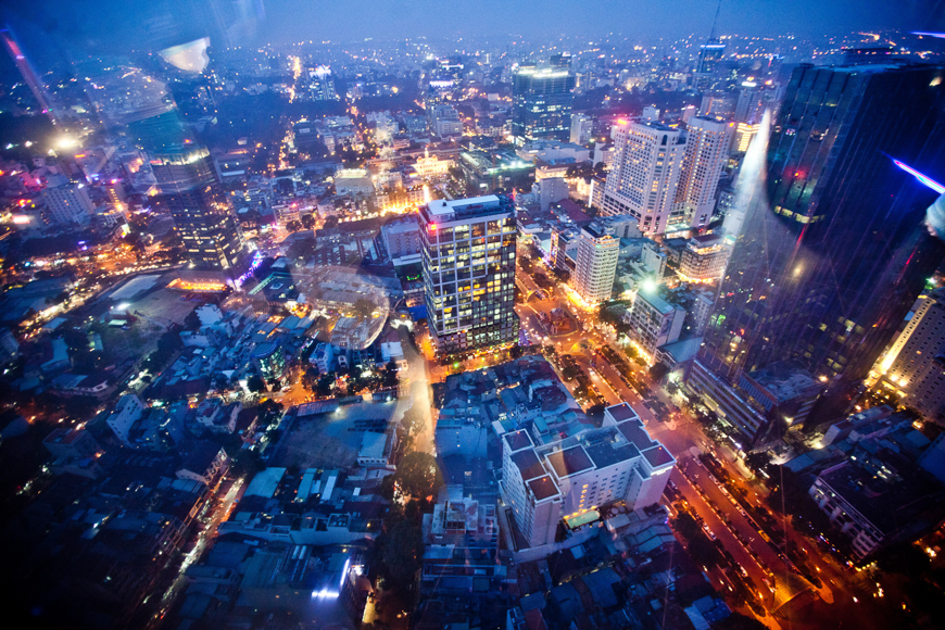 los mejores bares en terrazas de la ciudad Ho Chi Minh