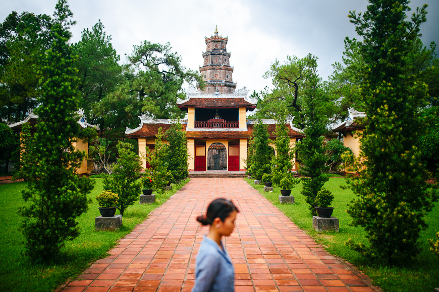 天姥寺 顺化 越南