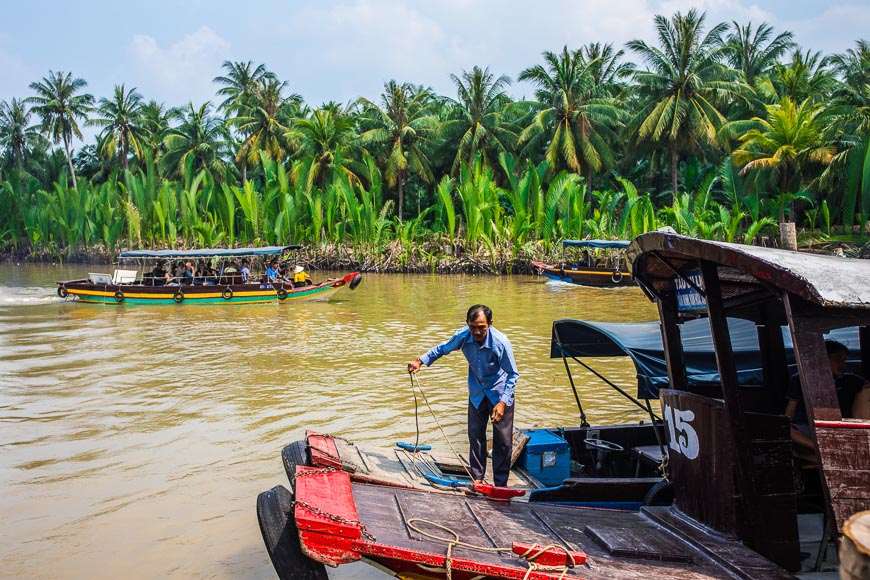 Excursão de um dia ao Delta do Mekong Viagem ao Vietname