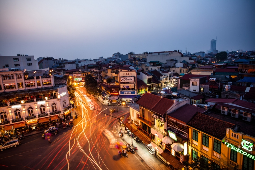 Busse in Vietnam