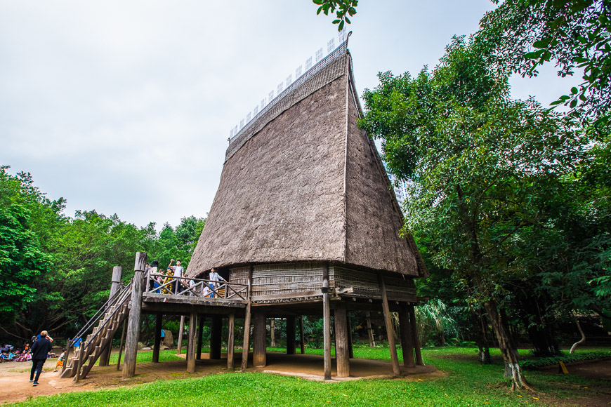 casas bahnar no vietname