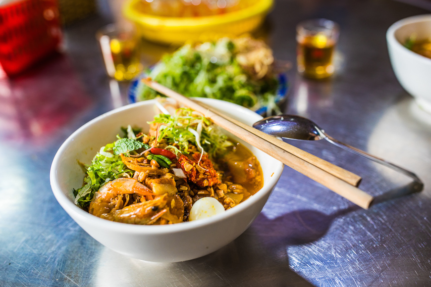 comida de rua no Vietname