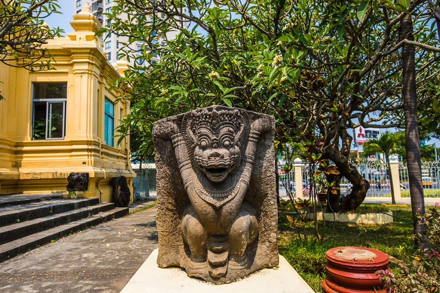 ダナン博物館のチャム彫刻