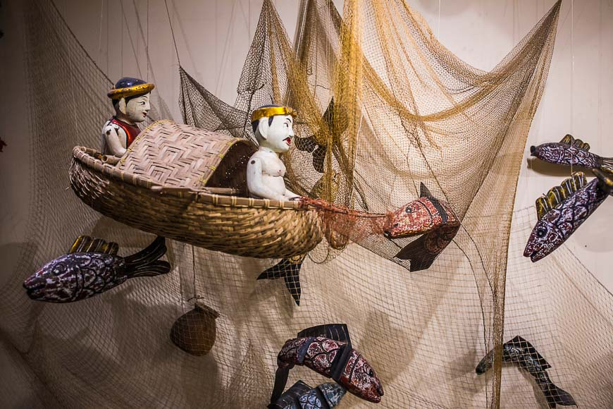 рыбалка в кукольном театре на воде